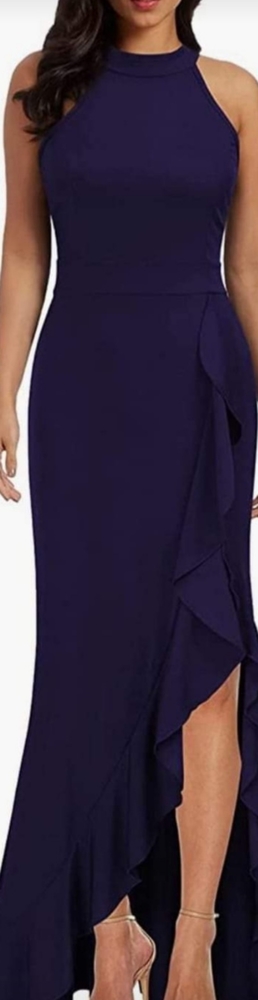 Navy blue dress size xl